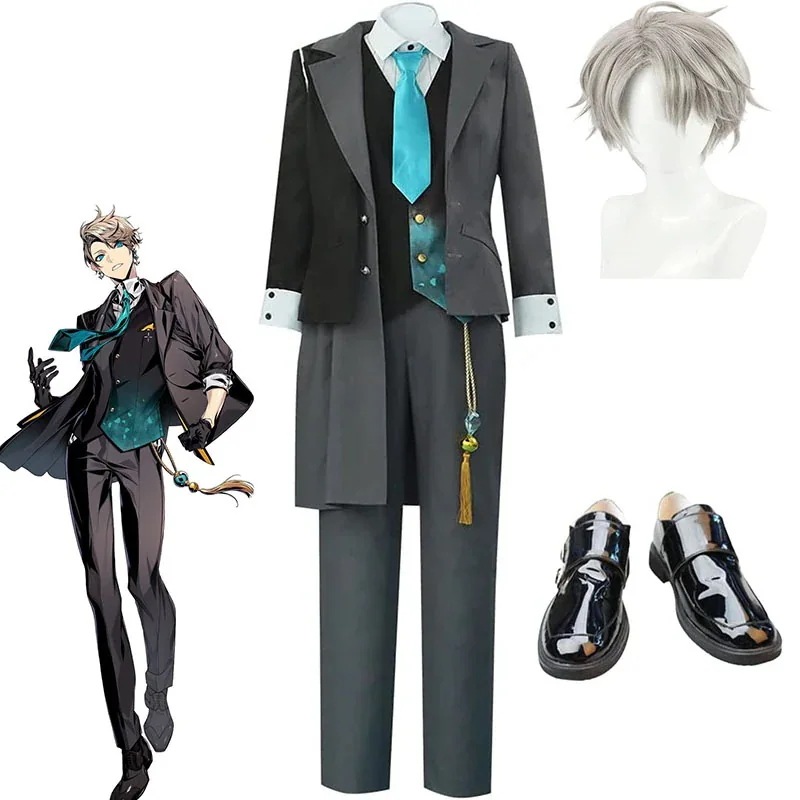 【全シリーズ発売中】 【値引き中】お祭り コスチューム 変装 ステージ服 仮装 ハロウィン 靴 ウィッグ 衣装 コスプレ 新衣装 コスプレ衣装 かいだはる 甲斐田晴 にじさんじ VTuber SNS 11,143円