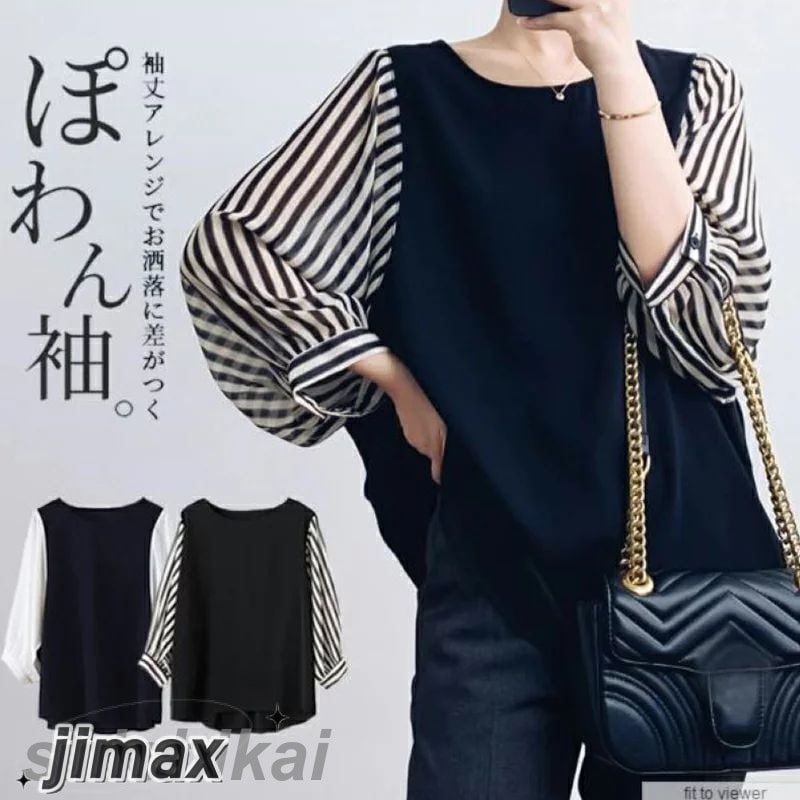 フリル袖Tシャツブラウス レディース リュリュ 春夏服 アロッタ トップス 半袖 おしゃれ Tシャツ かわいい UV対策 UVカット 体型カバー ひんやり 接触冷感 涼感 ホワイトデー