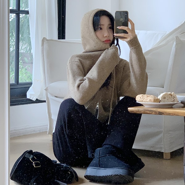 フードジップアップカーディガン cd3198 4,671円