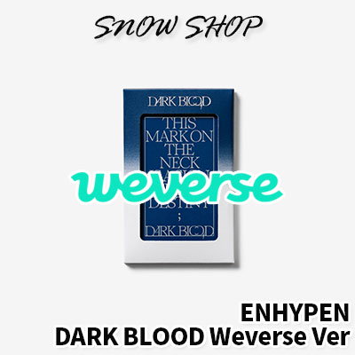 Qoo10] weverse shop特典つき ENH : KPOP