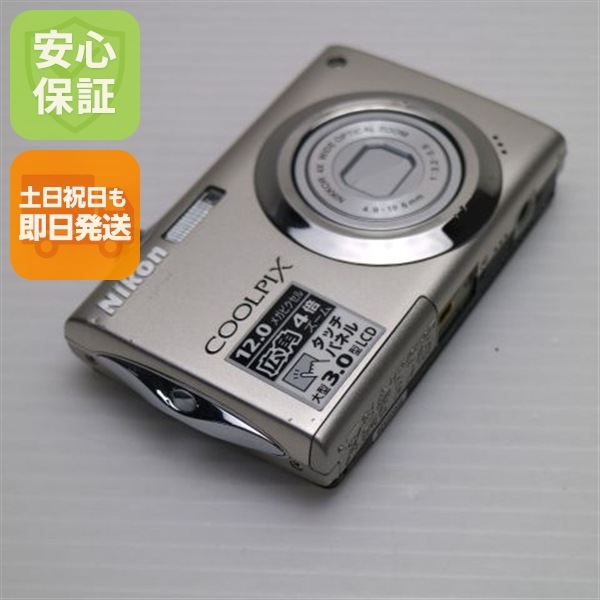 超美品 COOLPIX S4000 シャイニーシルバー Nikon デジカメ 173