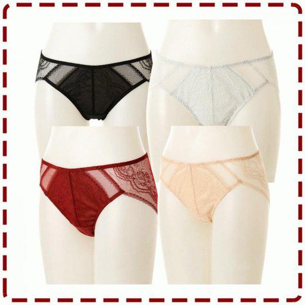 （正常）105サイズまで25AW広告アッシュメモリver2セットの単品メッシュレース女性パンティー_S VPT9001S_S