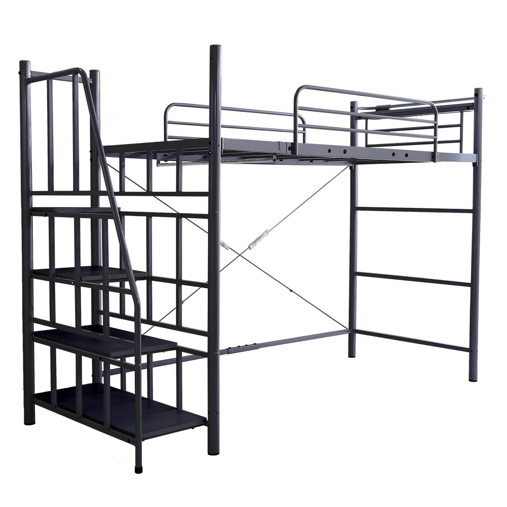 階段付き ロフトベット 【KRATON-クラートン-】HT70-95R-BK　ブラック 39,182円