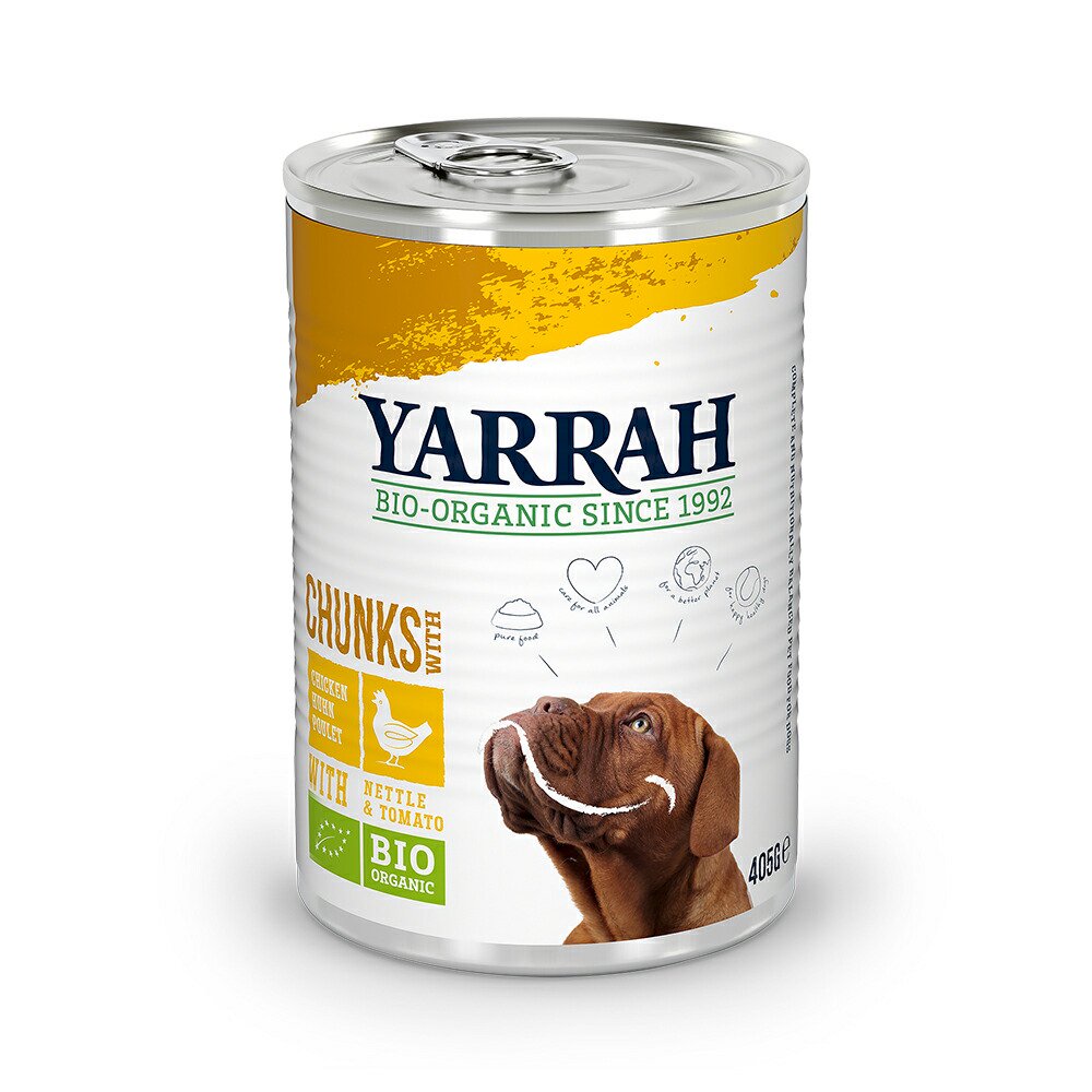 ＹＡＲＲＡＨ　ヤラー　ドッグディナーチキンチャンク缶　４００ｇX１２　正規品　ドッグフード　ＣＲＣ45―01―20―99―00