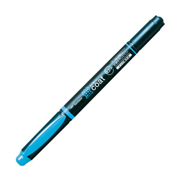 (まとめ) トンボ鉛筆 蛍コート ツインタイプそらいろ WA-TC96 1本 (100セット)