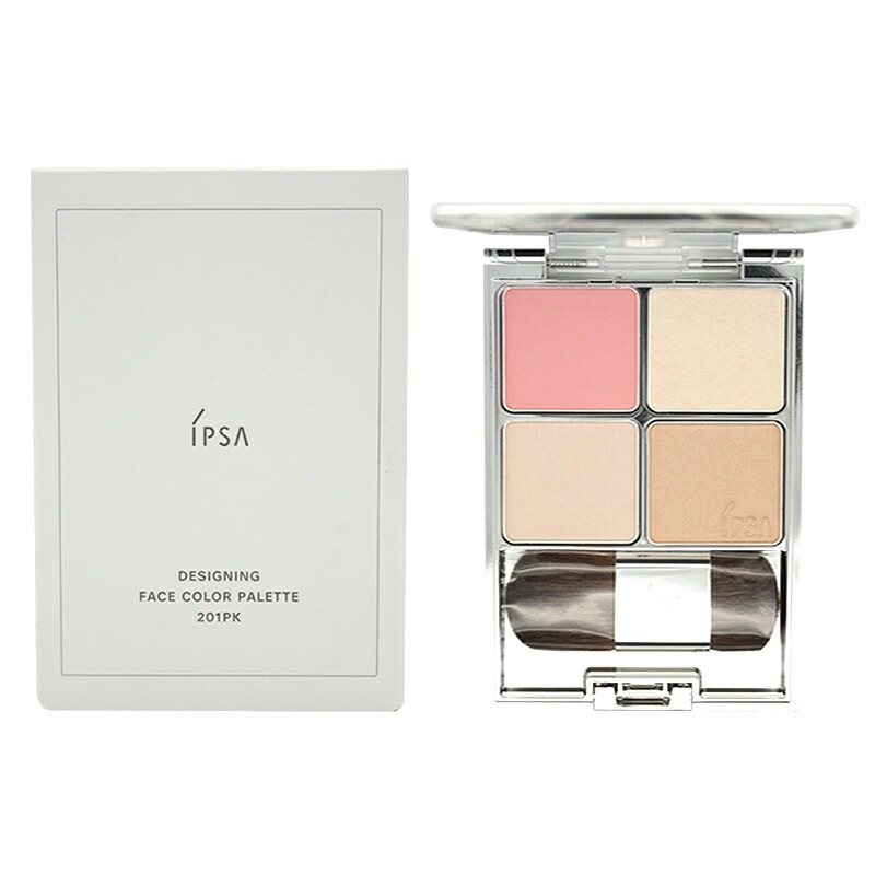 デザイニング フェイスカラーパレット [201PK] 7.2g レフィル+ケース DESIGNNING[ギフトラッピング対応]