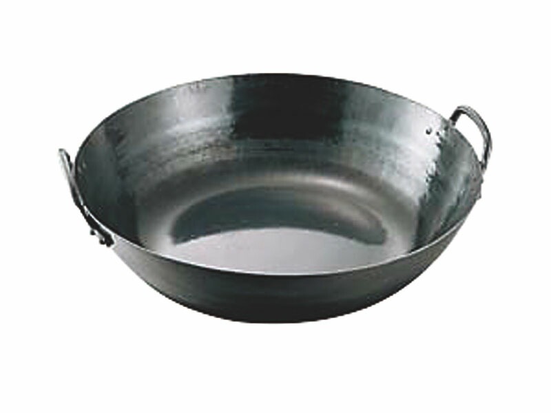 カンダ 鉄打出揚鍋 30cm