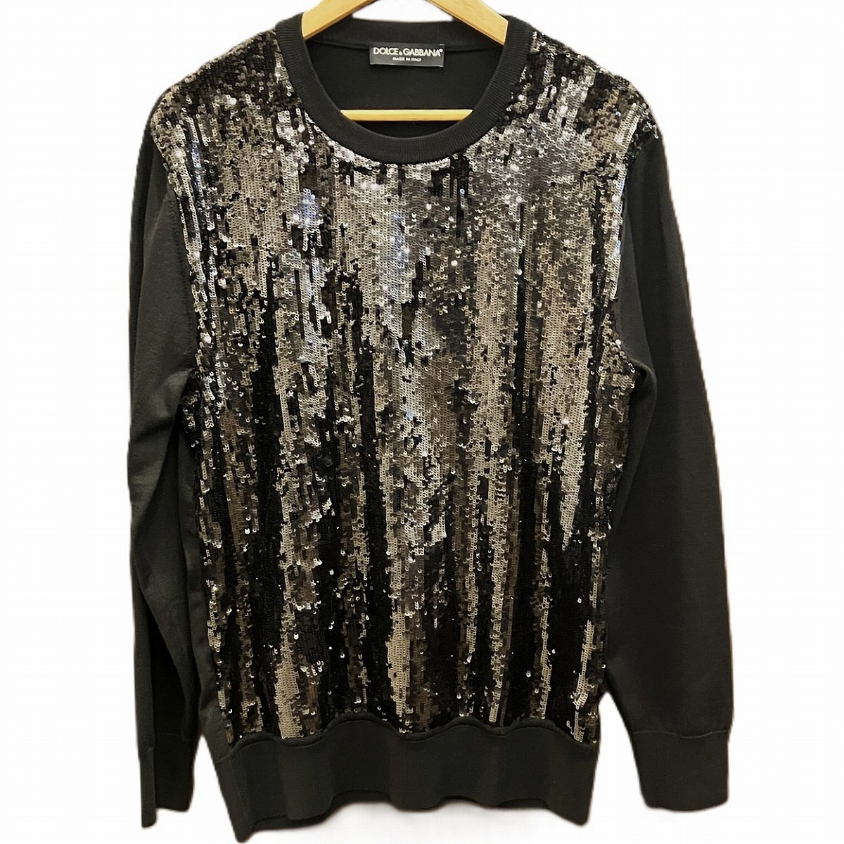 ドルチェアンドガッバーナ トップス ポリアミド65％×シルク18％×ウール17％ メンズ 中古