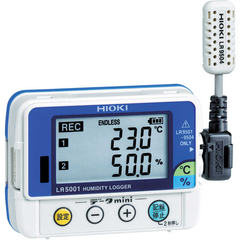 日置電機　温湿度ロガー　LR5001