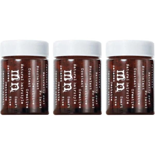 ナカノ モデニカ ナチュラルJ 90g ヘアワックス ジェルワックス ナチュラル 艶 濡れ感 3個セット