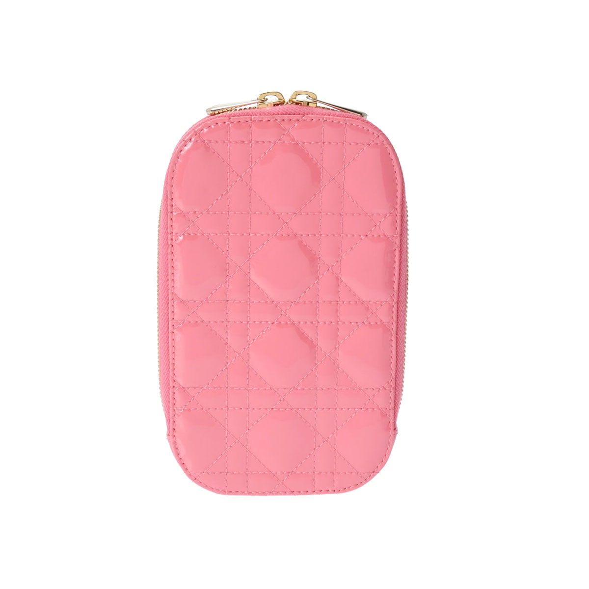 Diorノベルティ ピンク エナメル ショルダーバッグ Diorノベルティ ピンク エナメル ショルダーバッグ（DIOR