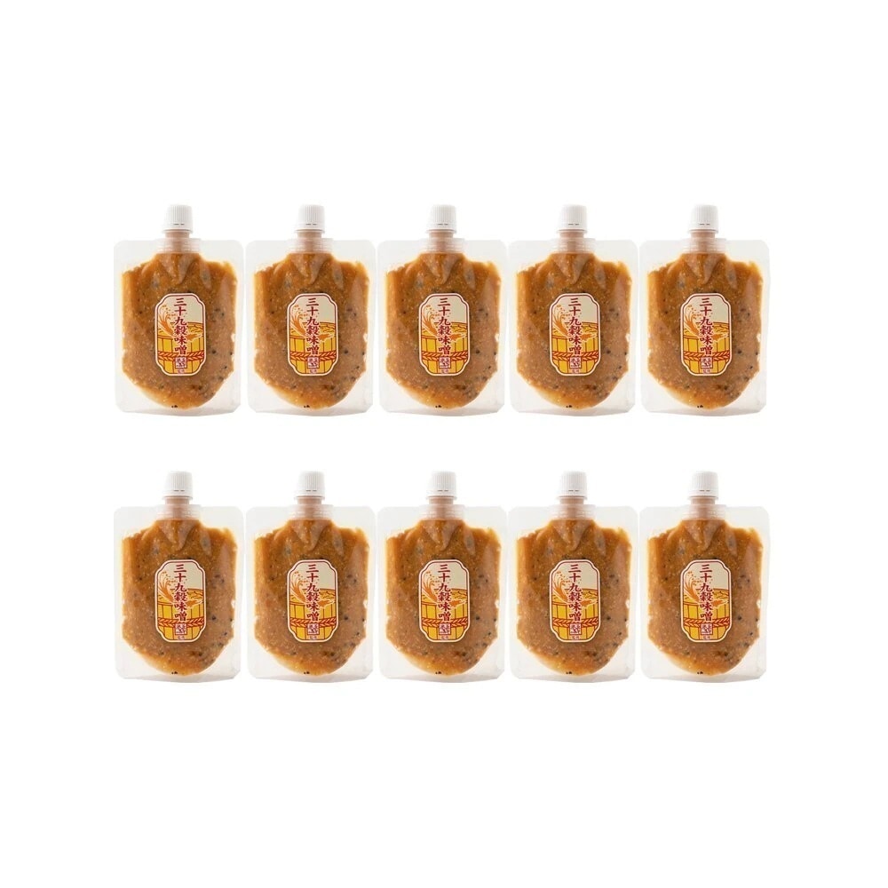 味噌 無添加 三十九穀味噌 4kg(200g×20袋) チューブタイプ 雑穀 味噌汁 生味噌 米味噌