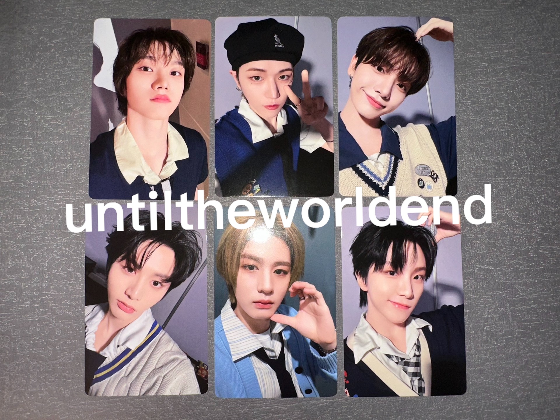 公式品 BOYNEXTDOOR yzy yzy2.0 bnd why 特典 特典トレカ 幸運トレカ 公式グッズ 全員含む 6枚セット