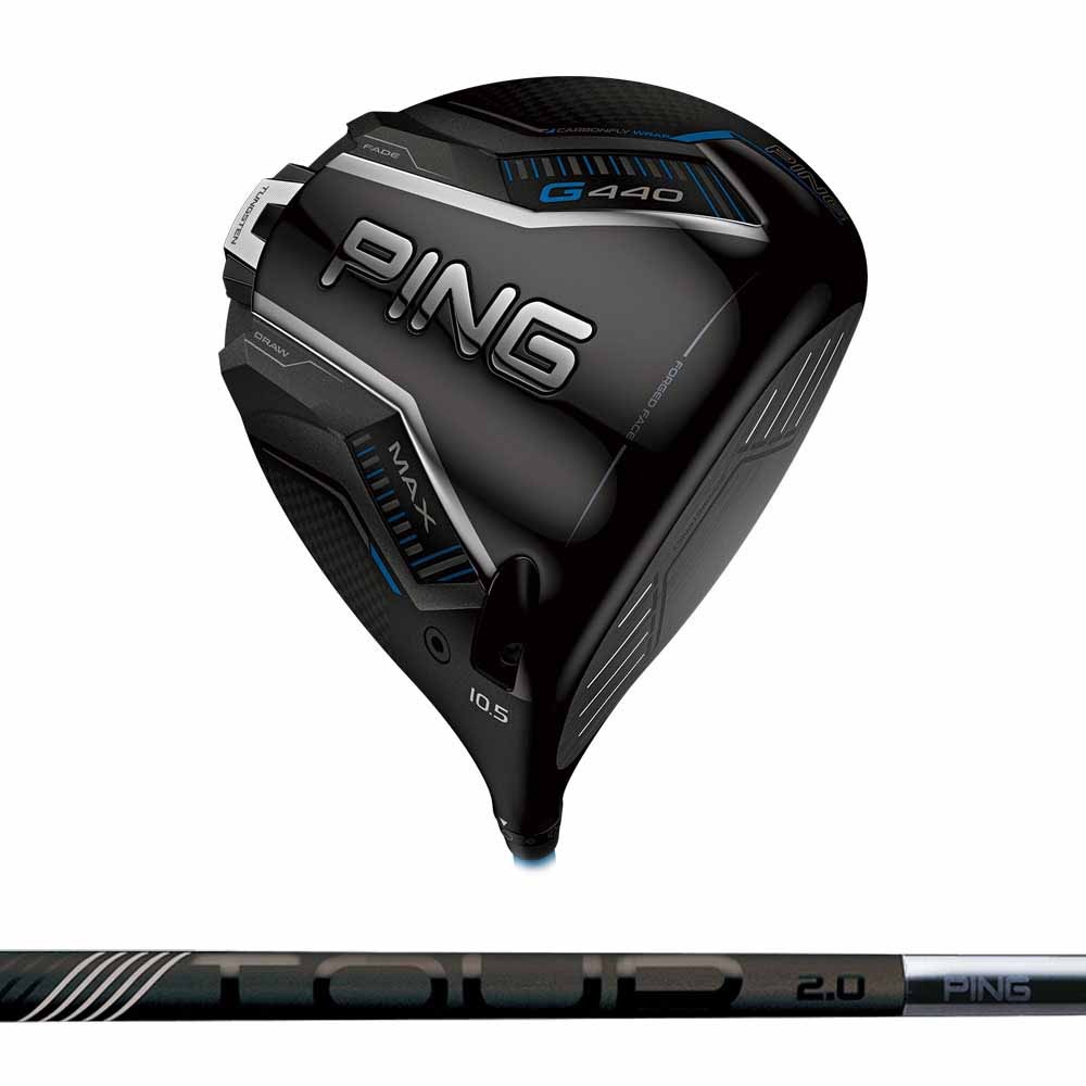 G440 MAX ドライバー PING TOUR 2.0 BLACK 75 カーボンシャフト 2025