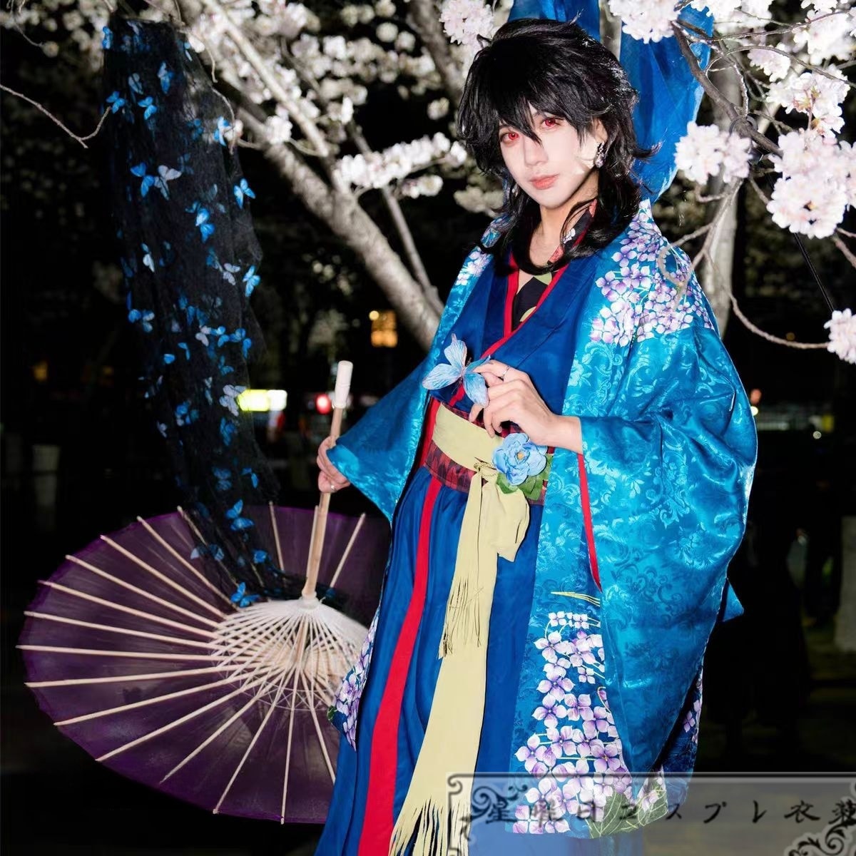 ES あんスタ スカウト！梅雨の華 朔間零 着物 コスプレ衣装 コスチューム