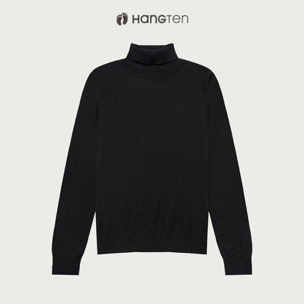 女性カシミアブレンドタートルネックプルオーバー10540-140-812-38H-SH