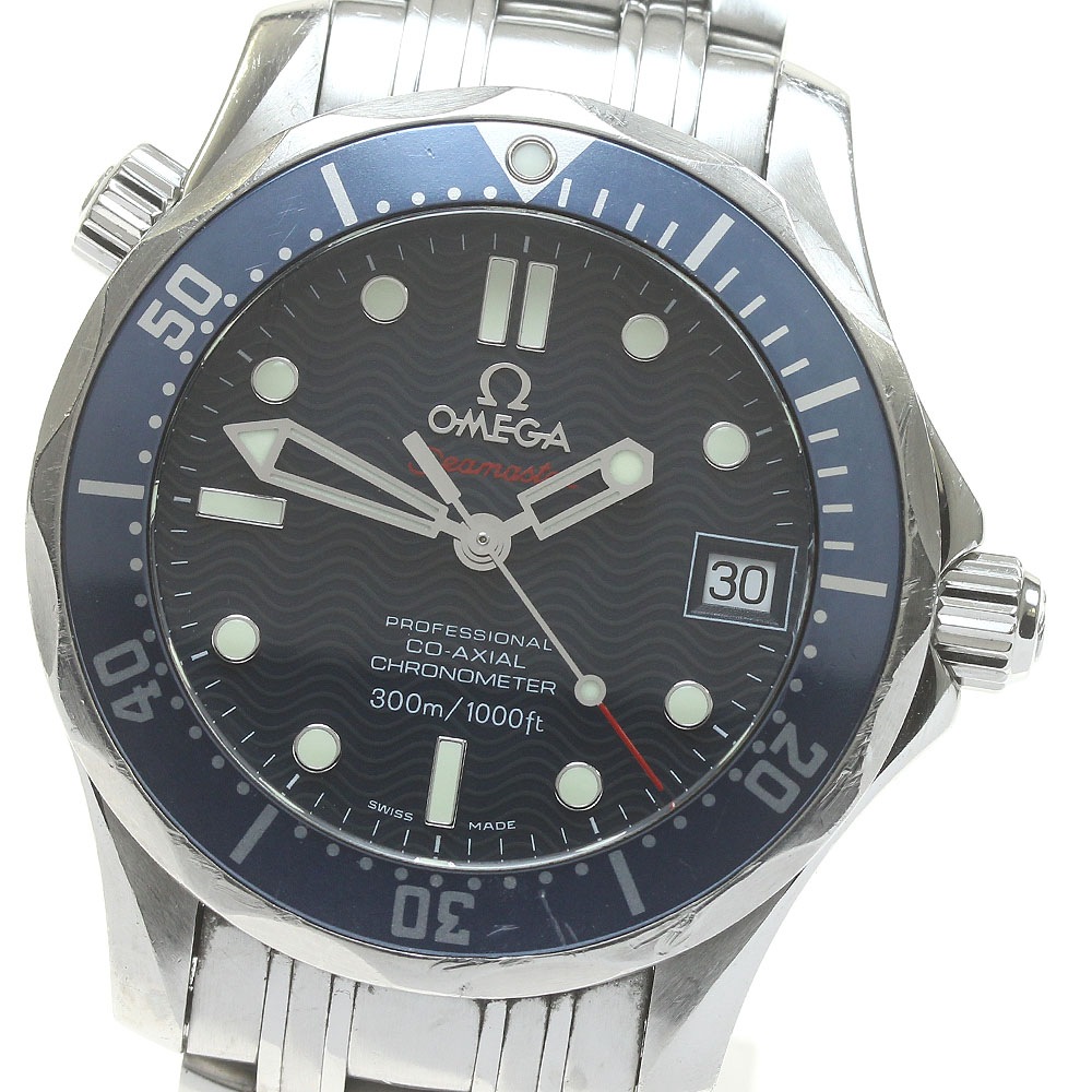 オメガ OMEGA 2222.80 シーマスター300 コーアクシャル 自動巻き ボーイズ _828355【中古】