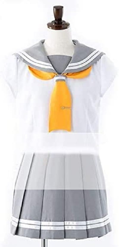 ラブライブ！サンシャイン!! 浦の星女学院制服 夏服1年生 コスプレ衣装 セーラー服 コスチューム コスプレ服 文化祭