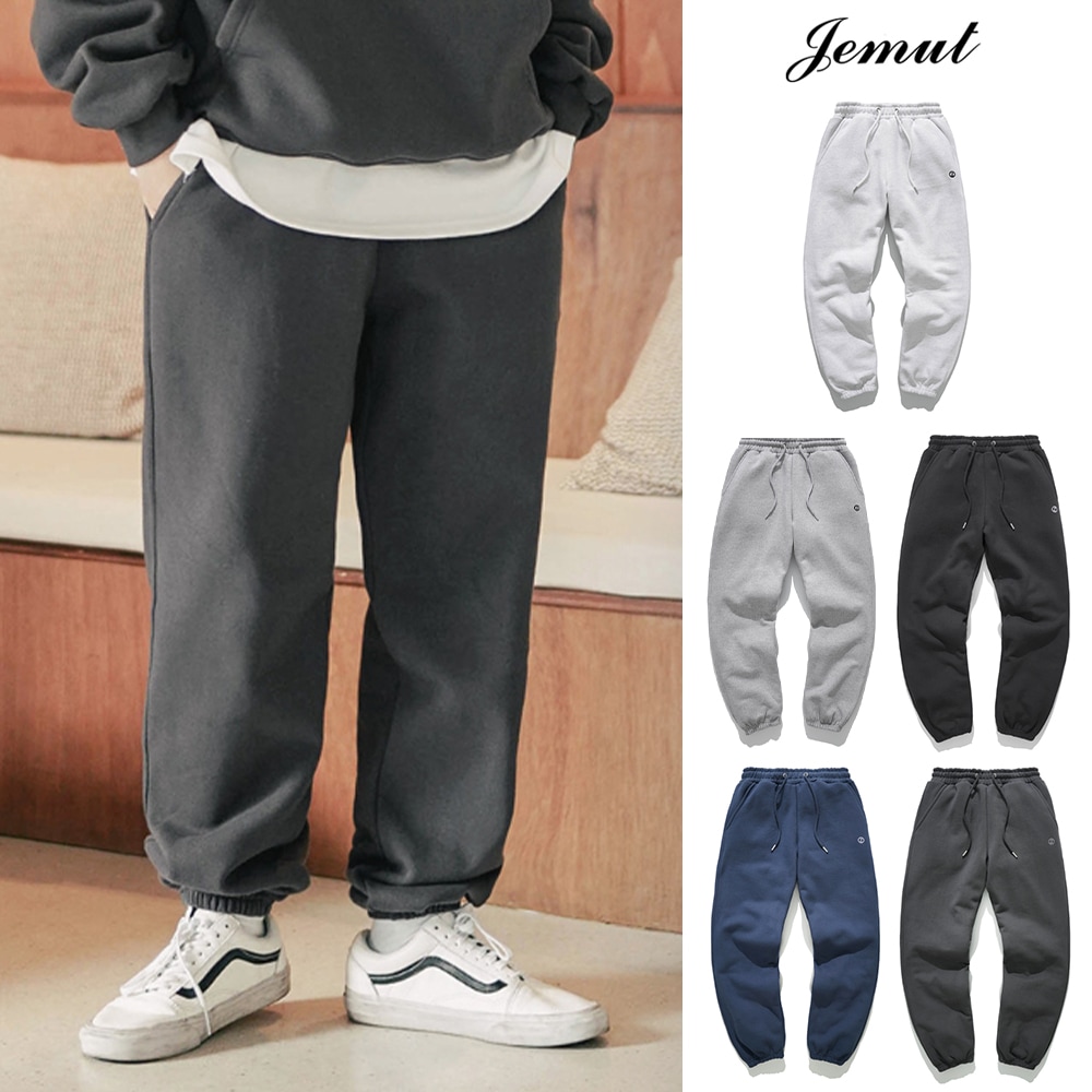 [JEMUT] Log fleece jogger pants