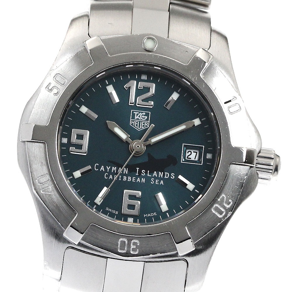 タグホイヤー TAG HEUER WN131M.BA0333 エクスクルーシブ ケイマンアイランド限定品 デイト クォーツ レディース 保証書付き_889099【中古】