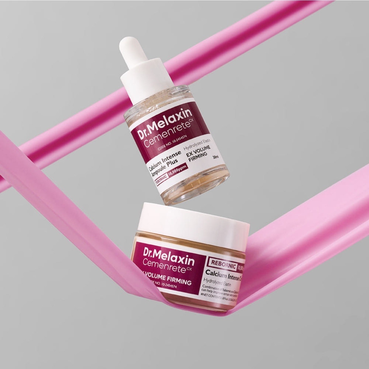 送料無料 [新年特価] ドクターメラクシン ビョン·ジョンス クリーム シメンリート カルシウム 骨組 アイクリーム 50ml + アンプル プラス 30ml リボニック 特許成分