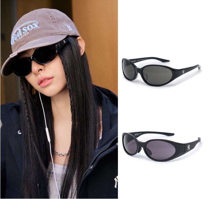 OVAL TYPE SUNGLASSES (3AGAO016N-50BKS, 3AGAO026N-50BKS)