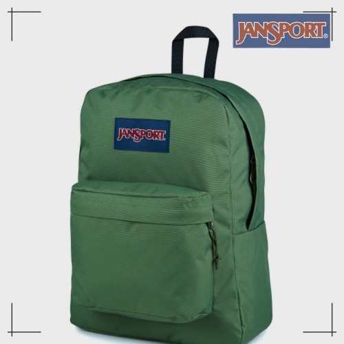 JANSPORT公式 リュック Superbreak Plus Laptop CARGO GREEN