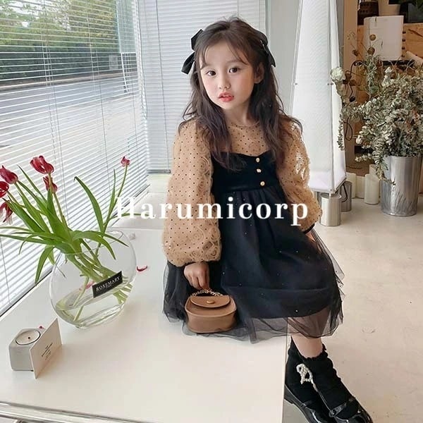 【即納】ワンピース 子供 女子 子供服 長袖ワンピース キッズ チュール ベビー服 子供ドレス 卒園式 ピアノ 発表会 卒業式 韓国子ども服 春夏 おしゃれ 可愛い 七五三 結婚式 入学 入園 誕 プ