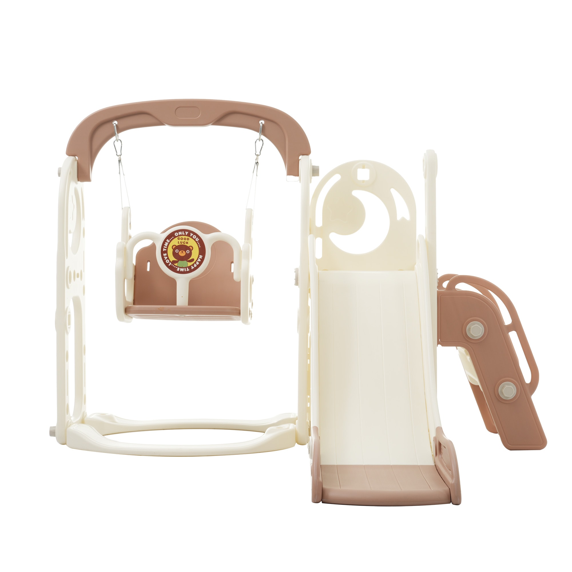 滑り台 すべり台 遊具 ブランコ 収納スペース付き ステップ付き 折りたたみ可能 組立簡単 室内遊具 大型遊具 すべりだい バスケットゴール 屋内 家庭用 キッズ 男の子 女の子 【ホワイト+ブラワG