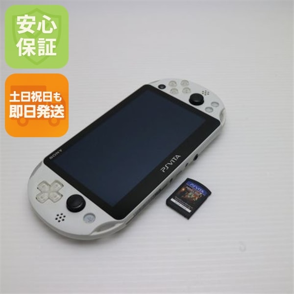 美品 PCH-2000 PS VITA ホワイト game SONY PlayStation 109