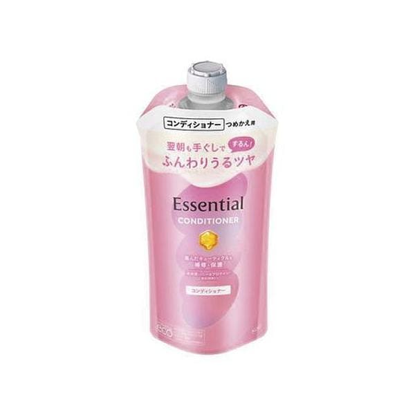 【24個セット】エッセンシャル ふんわりうるツヤ コンディショナー つめかえ用 300ml[花王]