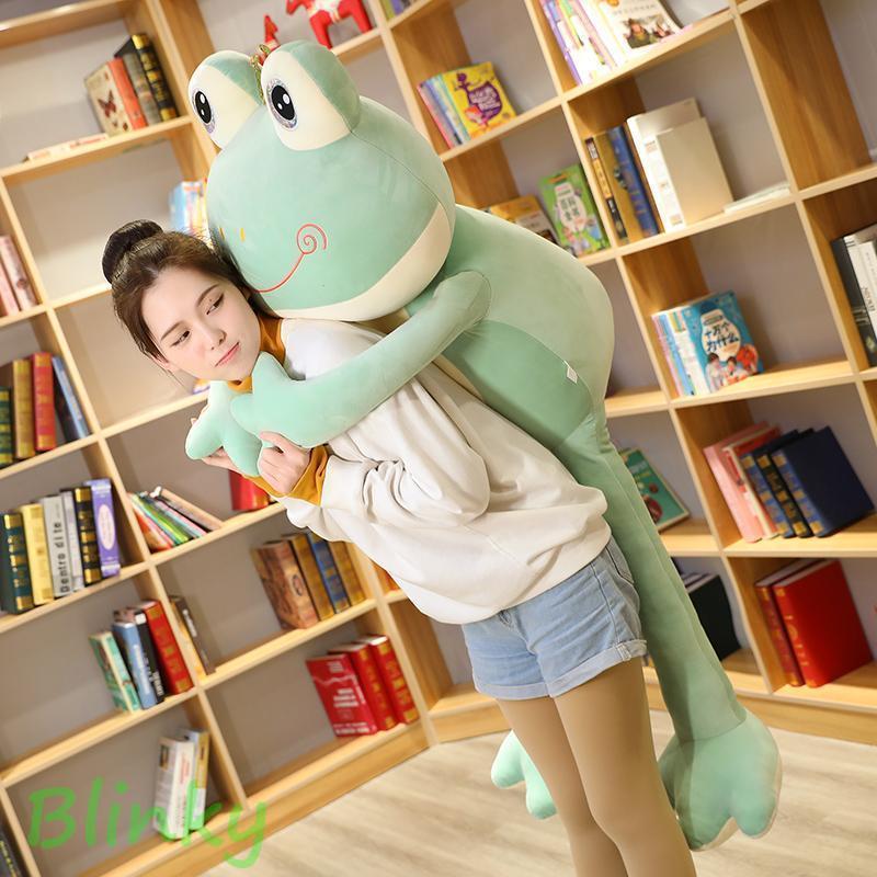 今月の新商品 カエル 蛙 可愛い ぬいぐるみ かえる おもちゃ 人形 動物 抱き枕 かわいい 子供 女性 お祝い インテリア 140cmカエル 蛙 可愛い