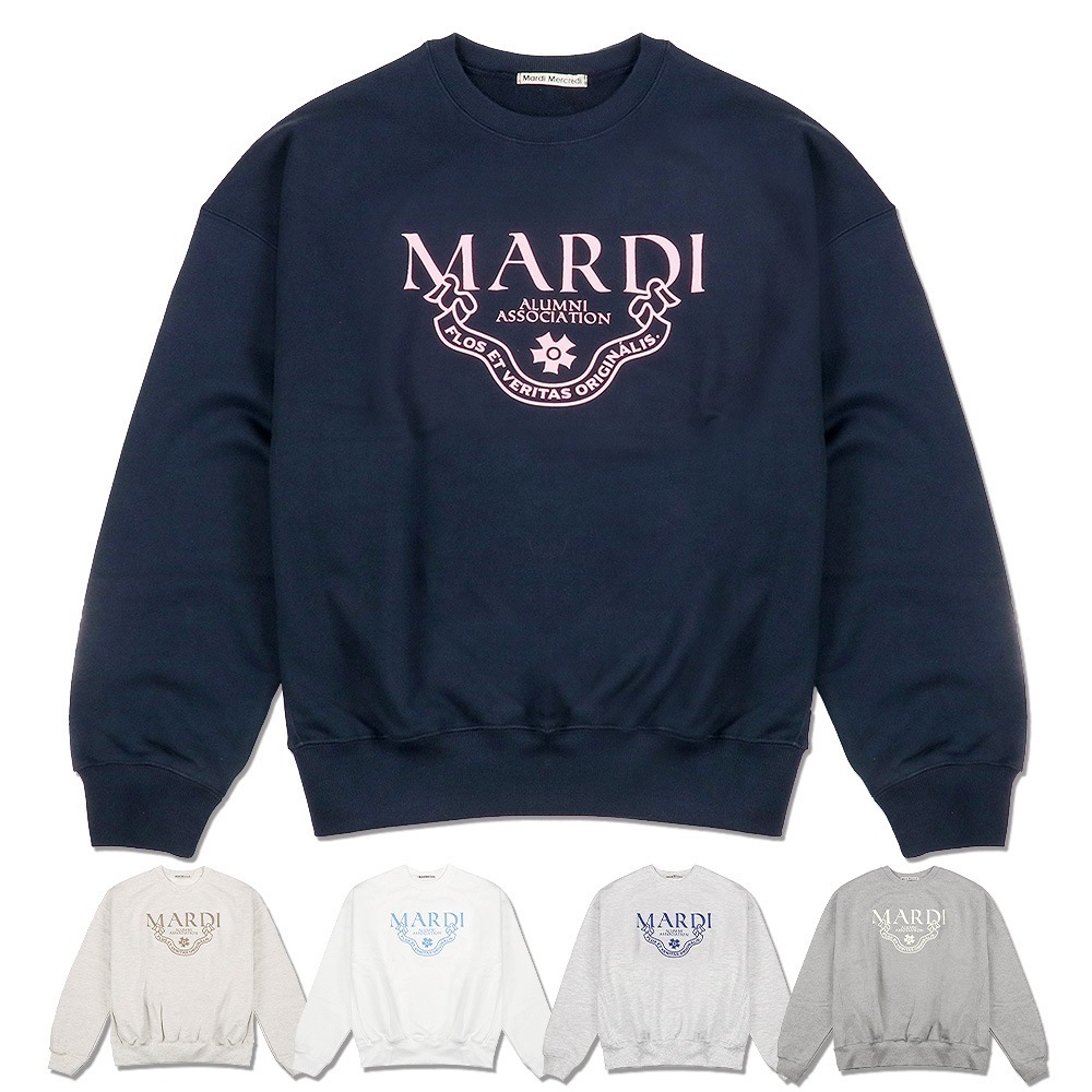 SWEATSHIRT GRAND ALUMNI CLASSIQUE 長袖 レディース 韓国 ファッション アパレル