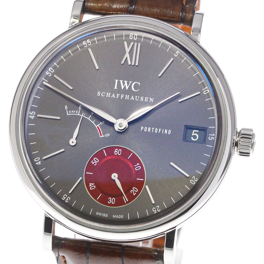 IWC IWC SCHAFFHAUSEN IW510111 ポートフィノ ハイドワインド 8デイズ トライベッカ映画祭 2015 手巻き メンズ _744853【中古】