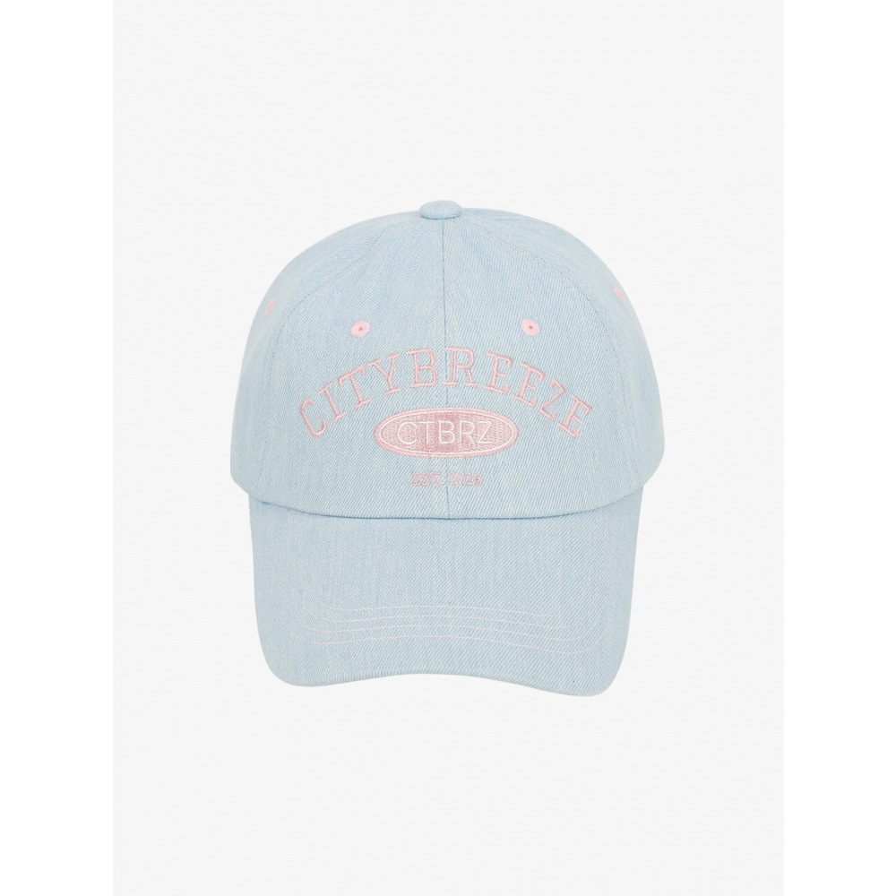 シティブリーズアーチロゴエンブロイダリーボールキャップインディゴ