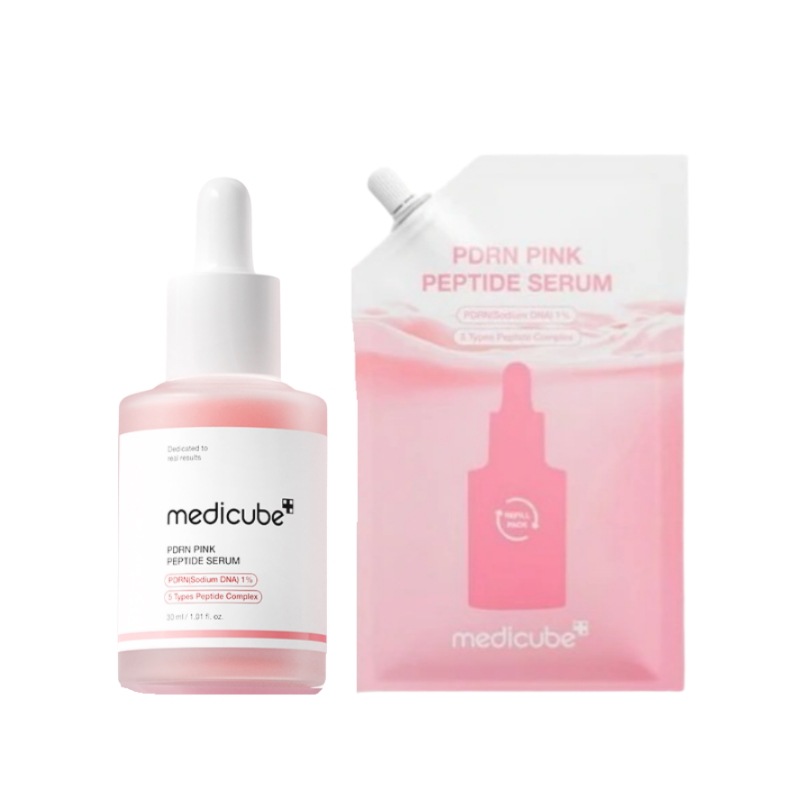 【大容量】PDRNピンクペプチドアンプル (本品30ml+リフィル50ml)