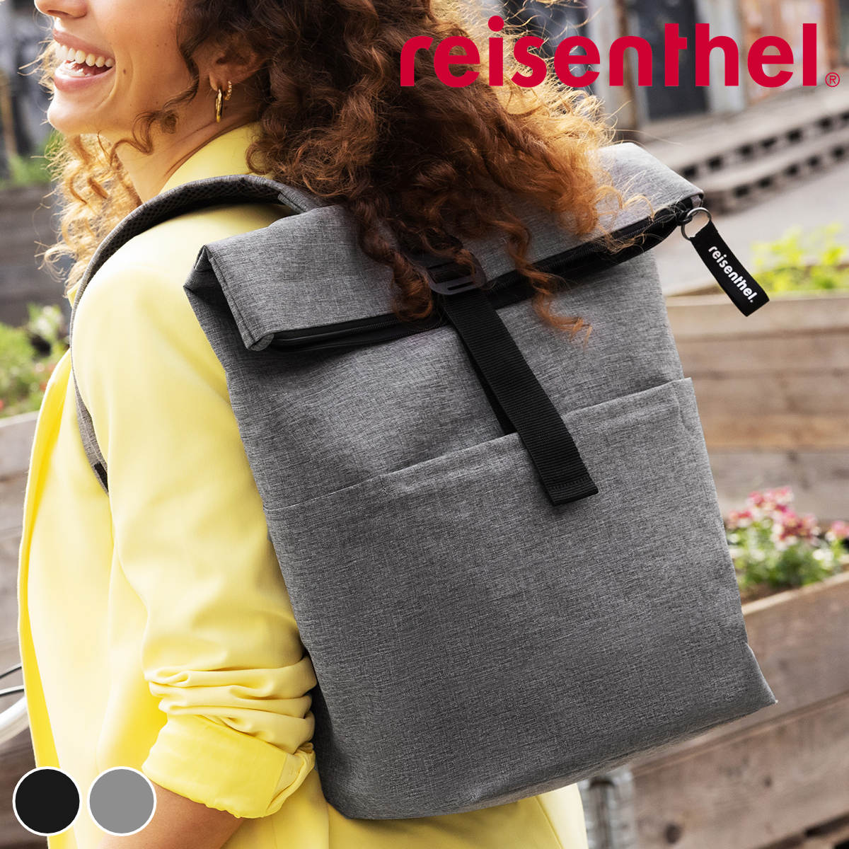リュック ライゼンタール ROLLTOP BACKPACK reisenthel ロールトップ バックパック リュックサック レディース メンズ バッグ かばん 大容量 通勤 通学 収納 大人