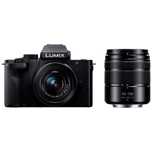 Panasonic パナソニック DC-G100DW-K ブラック ミラーレス一眼カメラ ダブルズームレンズキット LUMIX