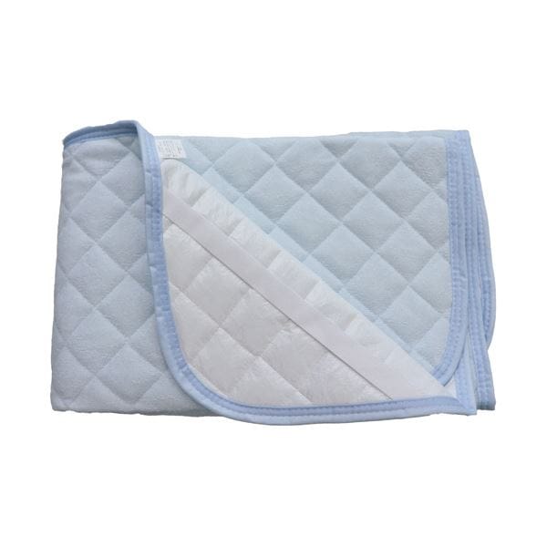 iiもの本舗 防水敷きパッド シングル 100x205cm ブルー 1枚