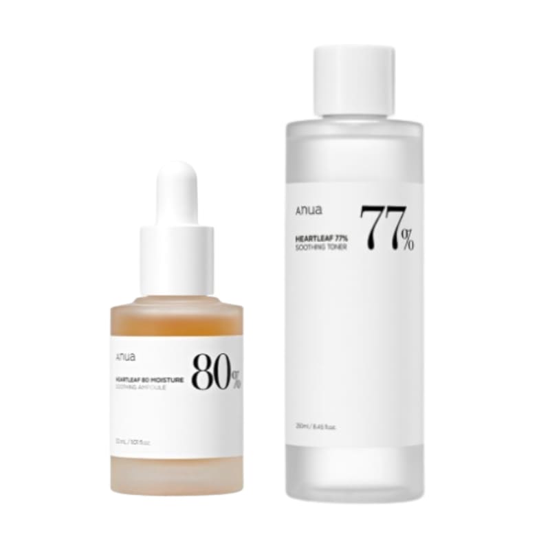 ドクダミ77%スージングトナー, 500ml +ドクダミ80水分鎮静アンプル, 30ml