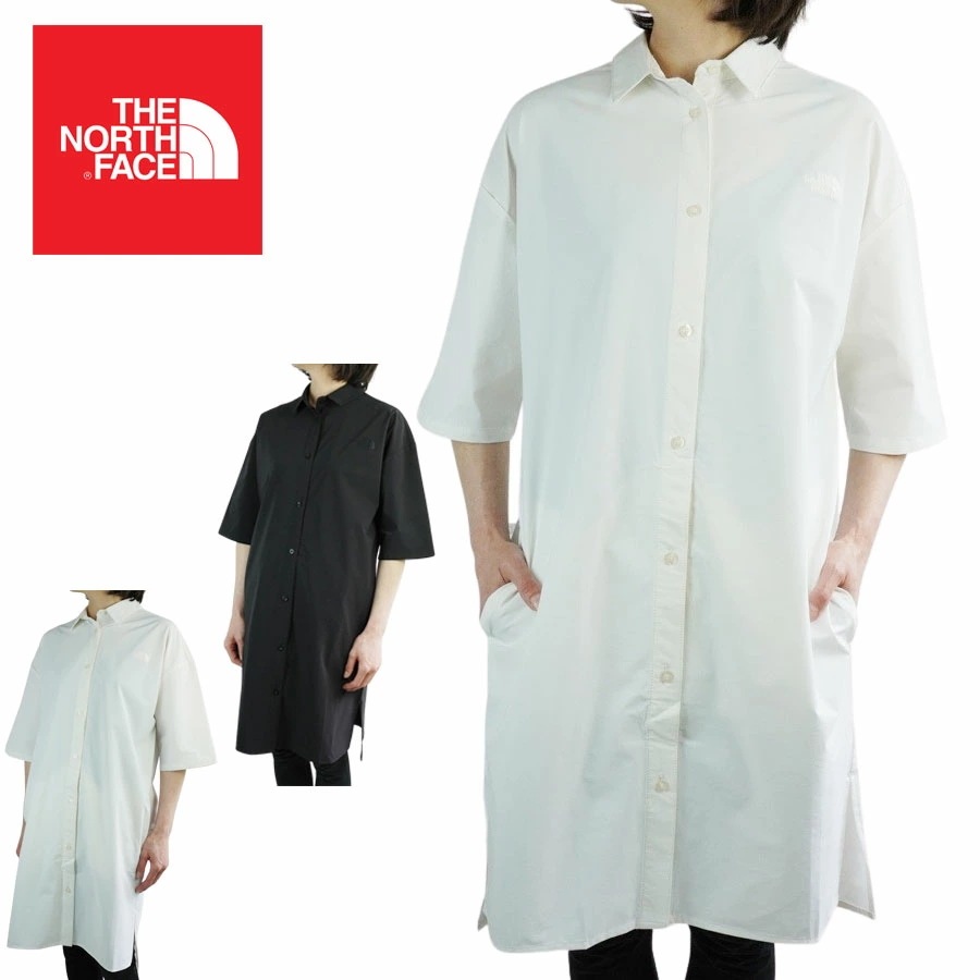 【クリックポスト対応可】ノースフェイスTHE NORTH FACE レディース ワンピースW FD COMMUTE DRESSウィメンズ シャツワンピー