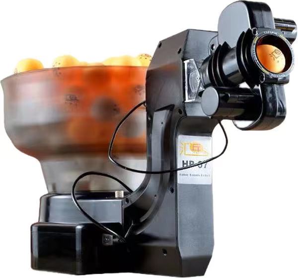 HP-07 ピンポンロボットマシン 36種類のスピンボール付き 卓球ロボット トレーニング用自動ボールマシン