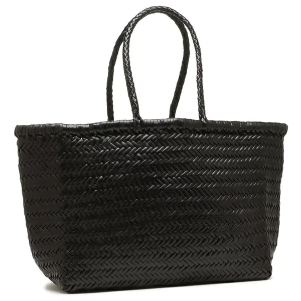 トートバッグ かごバッグ トリプル ジャンプ ビッグ ブラック レディース 8810