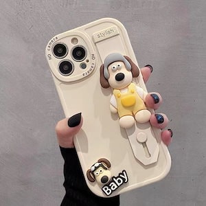 グルミット アンティークホワイト番犬リストバンド Iphone15 ケース Iphone14 ケース Iphone13 ケース Iphone12 ケース Iphone ケース 落下防止レンズ