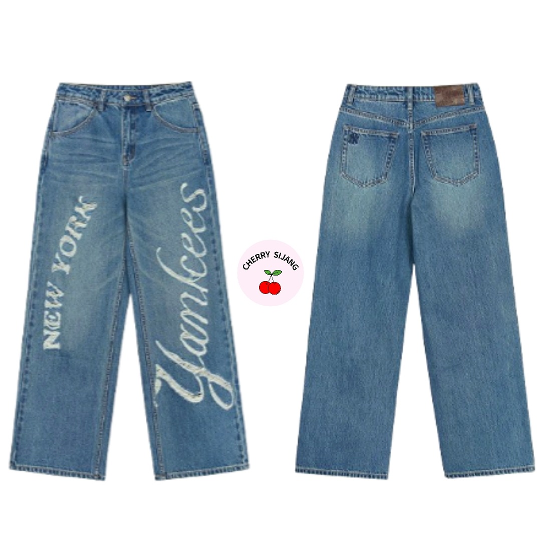 Korea 日本未入荷 レタリングロゴ デニム