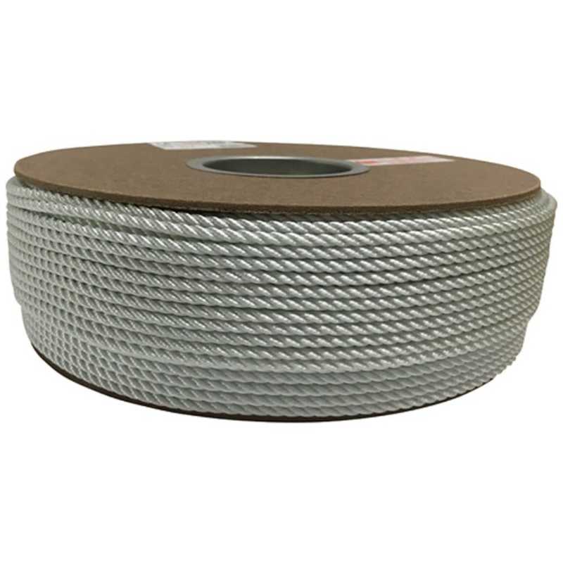 ユタカメイク　ユタカ ナイロン3打ロープドラム巻 4mm×200m　PRJ-8