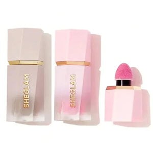 【急速出荷】チーク リキッドチーク クリームシェーディング/陰影鼻影濃淡アップ/立体感立体度/ハイライト/防水防汗化粧品/立体顔輪郭/鼻筋に涙溝を埋める/化粧パッド初心者/鼻影頬骨小顔立体