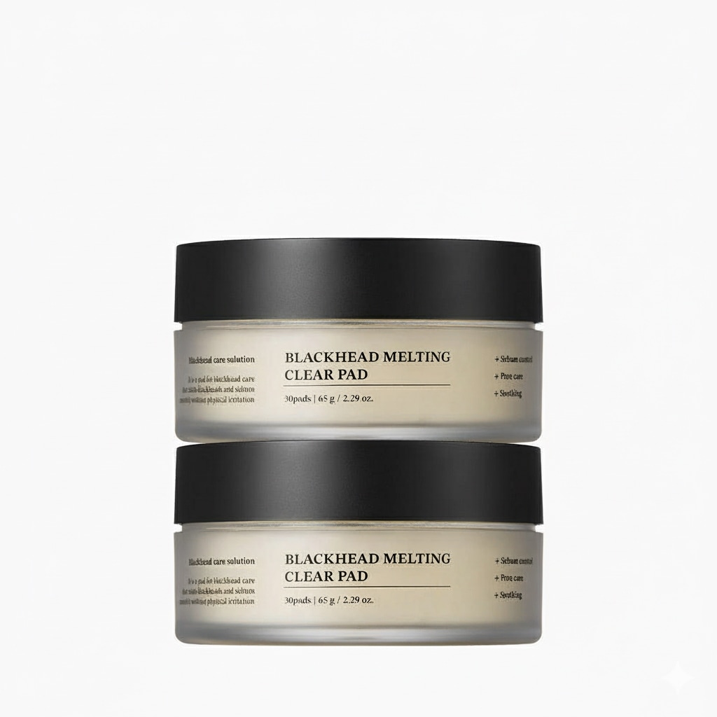 ブラックヘッドメルティングクリアパッドフィジー毛穴ケア30ml2個