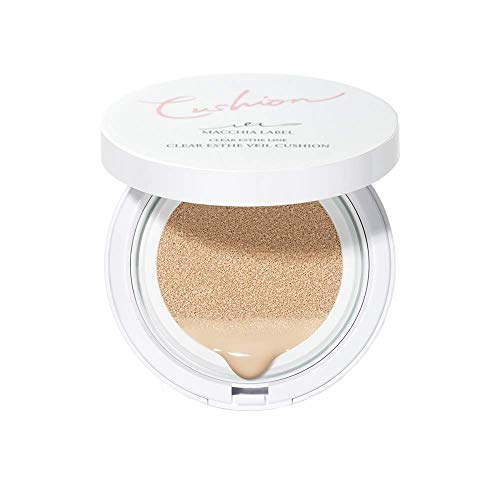クッションファンデ 美容液配合 クリアエステヴェール クッション ファンデーション (ライトナチュラル) (ケース・パフ付き) 【公式マキアレイベル】 8,337円