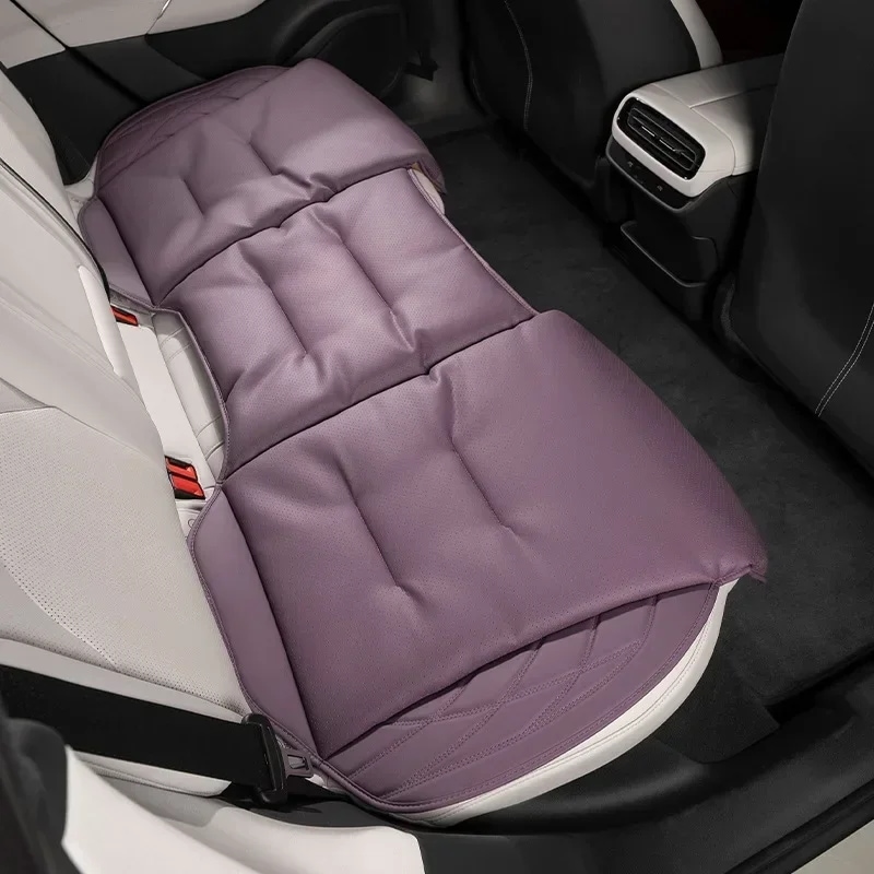 メルセデス・ベンツ・BMW・アウディ用 ニューカーシートクッション 腰当て 通気性抜群 ナッパレザー オールシーズン対応 シートクッション 輸入品